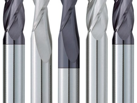 (5 Pack) 3 16  Dia. x 5 8  LOC x 2  OAL  Radius Carbide End Mill Hot on Sale