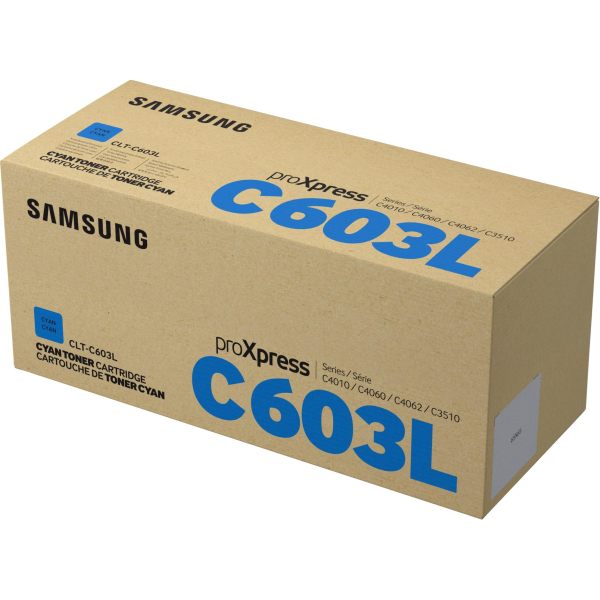 Samsung CLT-C603L High Yield Original Toner Cartridge - Cyan SV232A For Sale