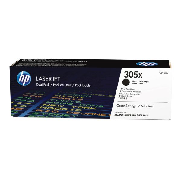 HP 305X Original LaserJet Toner Cartridge - Black CE410X Online