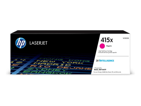 HP 415X High Yield Magenta Original LaserJet Toner Cartridge W2033X Online Hot Sale