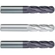 (3 Pack) 5 8  x 5  x 8  Super Long Ballnose Carbide End Mill Discount