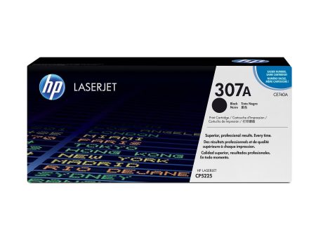 HP 307A Original LaserJet Toner Cartridge - Black CE740A Supply