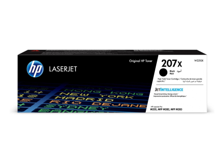 HP 207X High Yield Black Original LaserJet Toner Cartridge W2210X Hot on Sale