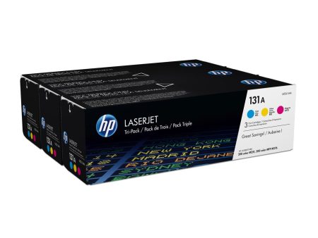 HP 131A Original LaserJet Toner Cartridges - Tri-Colour Cyan Magenta Yellow U0SL1AM Online