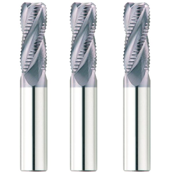 (3 Pack) 3 16  Dia. x 5 8  LOC x 2  OAL  Roughing End Mills Online now