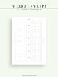 W108_G_WO1P | Weekly Planner, WO1P, Grid Discount