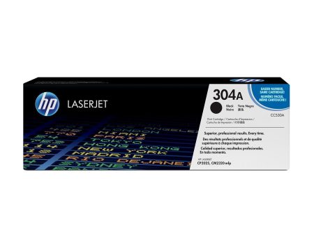 HP 304A Original LaserJet Toner Cartridge - Black CC530A on Sale