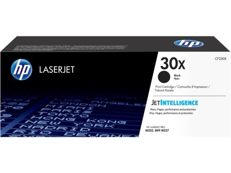 HP 30X Original LaserJet Toner Cartridge - Black CF230X Supply