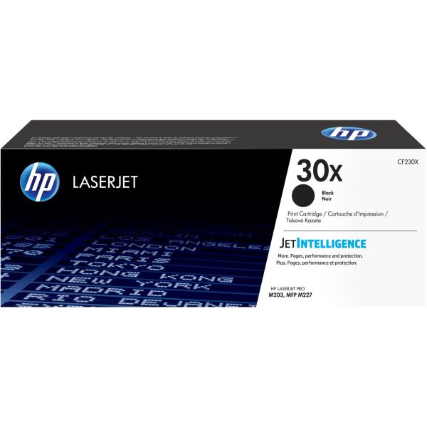 HP 30X Original LaserJet Toner Cartridge - Black CF230X Supply