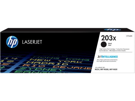 HP 203X High Yield Original LaserJet Toner Cartridge - Black CF540X Online