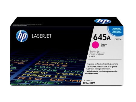 HP 645A Original LaserJet Toner Cartridge - Magenta C9733A Online Sale