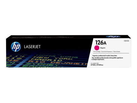 HP 126A Original LaserJet Toner Cartridge - Magenta CE313A For Sale