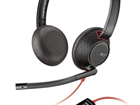 Poly Blackwire 5220 USB Type-A Stereo Headset For Cheap