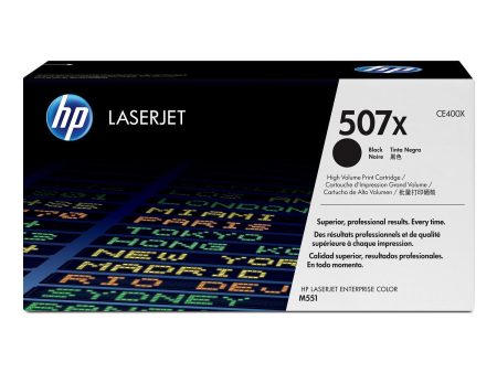 HP 507X Original LaserJet Toner Cartridge - Black CE400X Sale