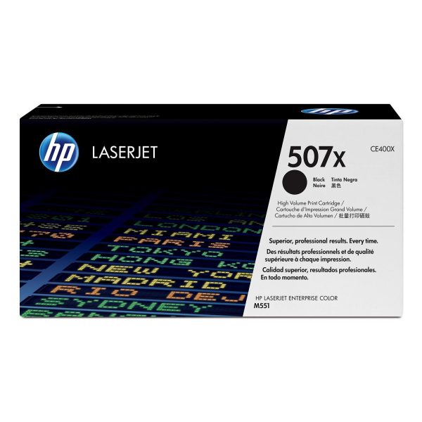 HP 507X Original LaserJet Toner Cartridge - Black CE400X Sale