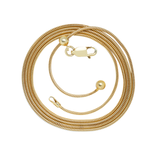 Gold Adjustable Chain - 24 Inch Gold Vermeil - 9006 Hot on Sale