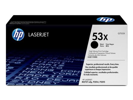 HP 53X Original LaserJet Toner Cartridge - Black Q7553X Online now