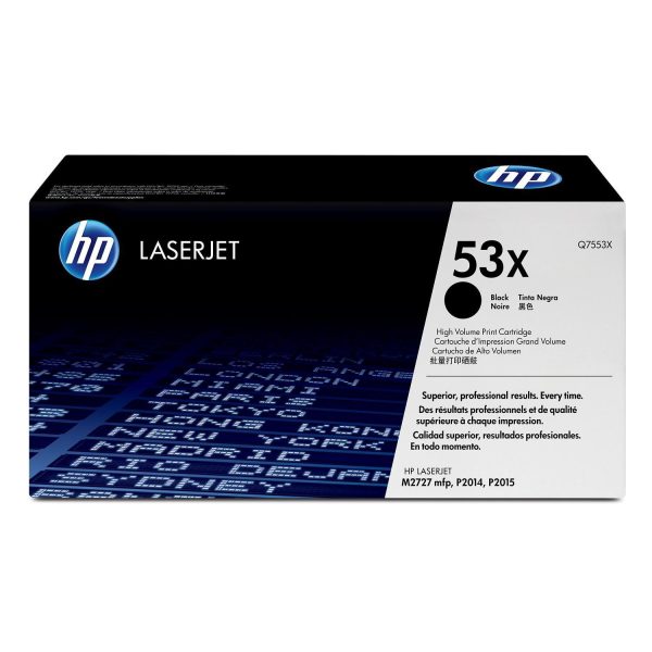 HP 53X Original LaserJet Toner Cartridge - Black Q7553X Online now