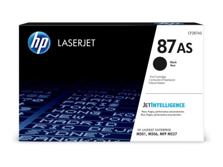 HP 87AS Black LaserJet Original Toner Cartridge CF287AS For Sale