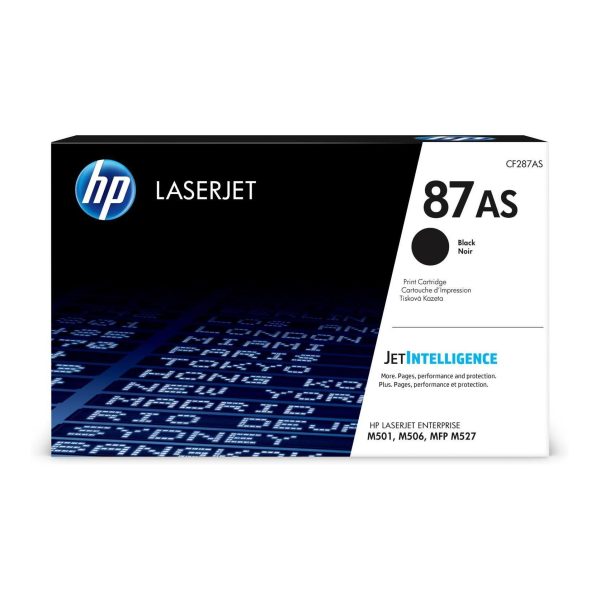 HP 87AS Black LaserJet Original Toner Cartridge CF287AS For Sale