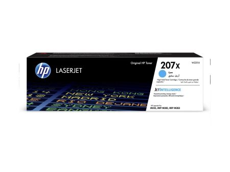 HP 207X High Yield Cyan Original LaserJet Toner Cartridge W2211X Online Sale