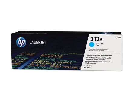 HP 312A Original LaserJet Toner Cartridge - Cyan CF381A Online