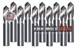 (10 Pack) X (.397) x 1-15 16  LOF x  3-5 16  OAL Carbide Drill Bits (uncoated) For Cheap