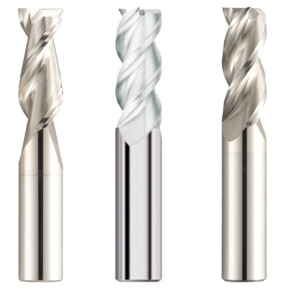 (3 Pack) 5 8  x 3 4  x 3-1 2  Aluminum HP Carbide End Mills Discount