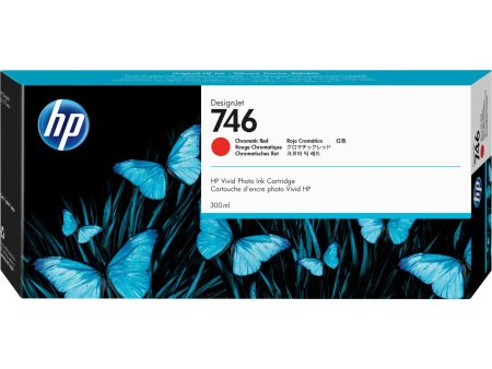 HP 746 Original DesignJet Ink Cartridge - Chromatic Red P2V81A Discount