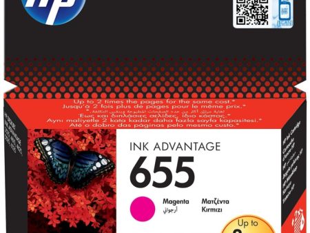 HP 655 Ink Cartridge Magenta on Sale