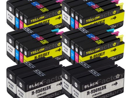 Premium Compatible HP 950XL 951XL (4 Black & 4 Multipack) Cheap