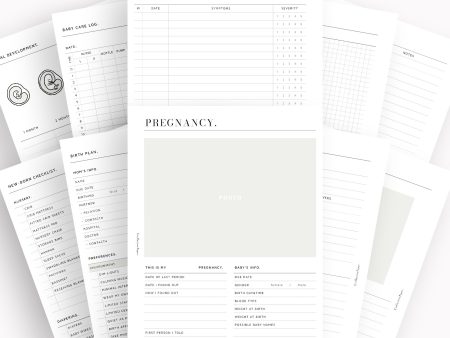 N128 | Pregnancy Planner Bundle Online Sale