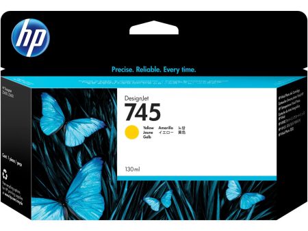 HP 745 Original DesignJet Ink Cartridge - Yellow F9J96A Supply