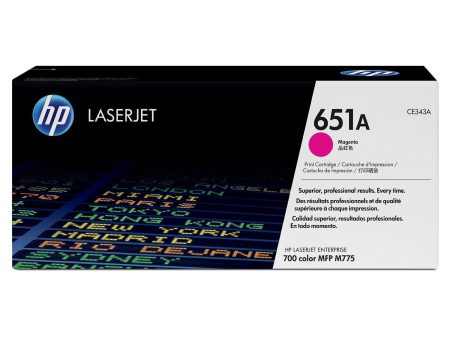 HP 651A Original LaserJet Toner Cartridge - Magenta CE343A Cheap