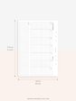 W102_H_2 | Horizontal Weekly Planner Printable Sale