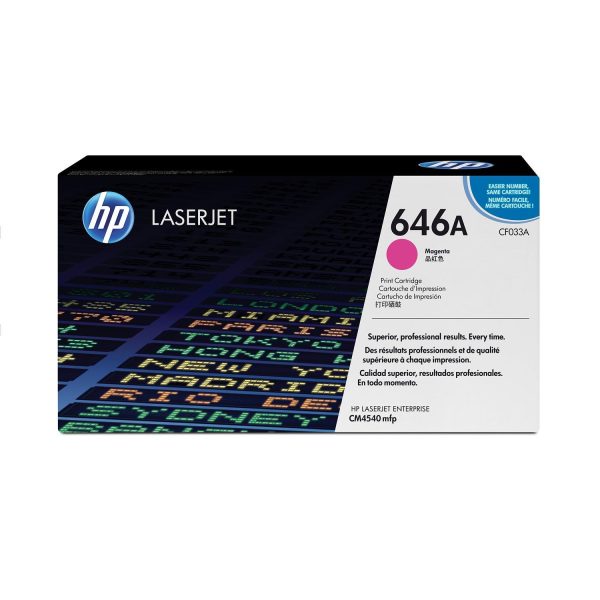 HP 646A Original LaserJet Toner Cartridge - Magenta CF033A For Cheap