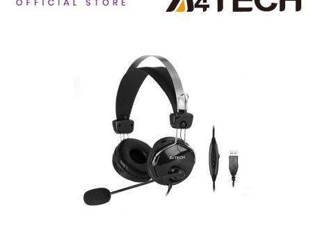 ⏰SALE!!! A4tech HU-7P USB Headset A4Tech Headset | Stereo Headset |USB HEADSET | DESKTOP HEADSET | REFURBISH : Damage packaging Online Hot Sale