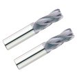 (2 Pack) 3 4  x 3  x 6  Turbo Roughing Long Carbide End Mills For Cheap