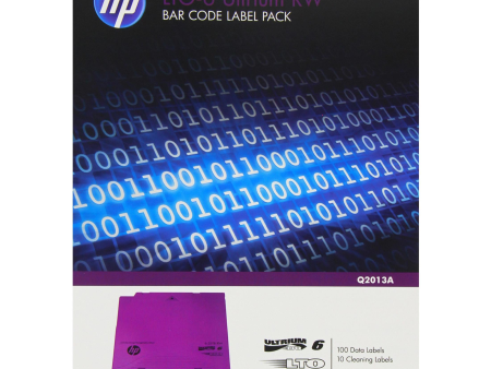 HPE LTO-6 Ultrium Read Write Bar Code Label Pack Q2013A For Cheap