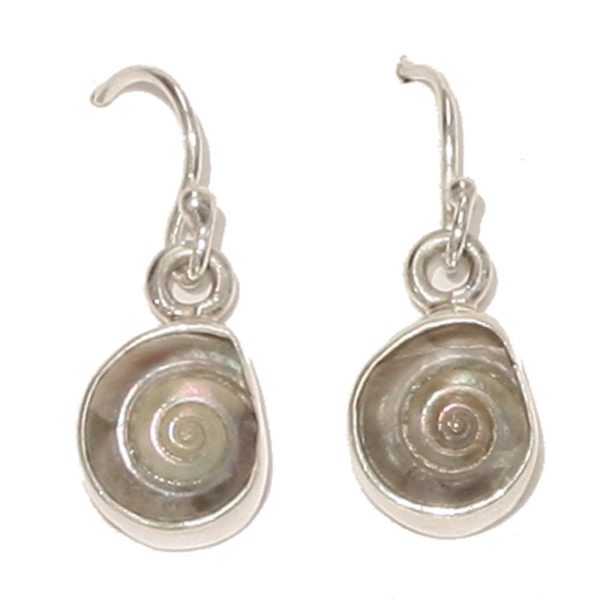 Silver Shells by HPSilver - Sterling Silver Dangle Earrings -1086 Cheap