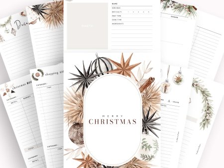 B103 | Christmas Planner Bundle, 10 of Set Online Sale