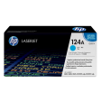 HP 124A Original LaserJet Toner Cartridge - Cyan Q6001A For Sale