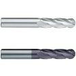 (2 Pack) 1  x 6  x 9  Super Long Ballnose Carbide End Mill For Cheap