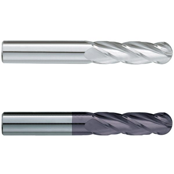 (2 Pack) 1  x 6  x 9  Super Long Ballnose Carbide End Mill For Cheap