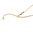 Gold Adjustable Chain - 24 Inch Gold Vermeil - 9006 Hot on Sale