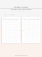 D112_DO1P | Daily Journal Diary Printable Pages, Line Dot Grid Notes Online