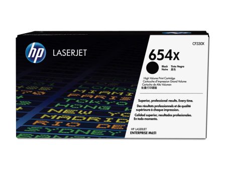 HP 654X High Yield Original LaserJet Toner Cartridge - Black CF330X Discount