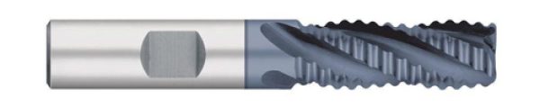 (2 Pack) 1-1 4  x 2  LOC Course Pitch Cobalt 6 Flute Roughing End Mills Cheap