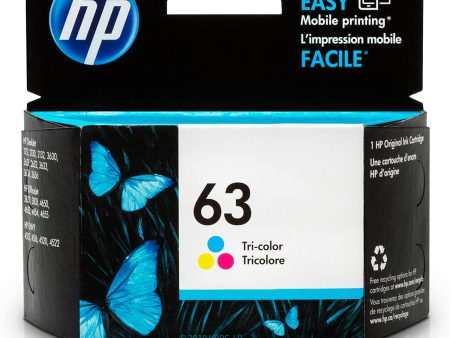 HP 63 colour ink catridge Hot on Sale