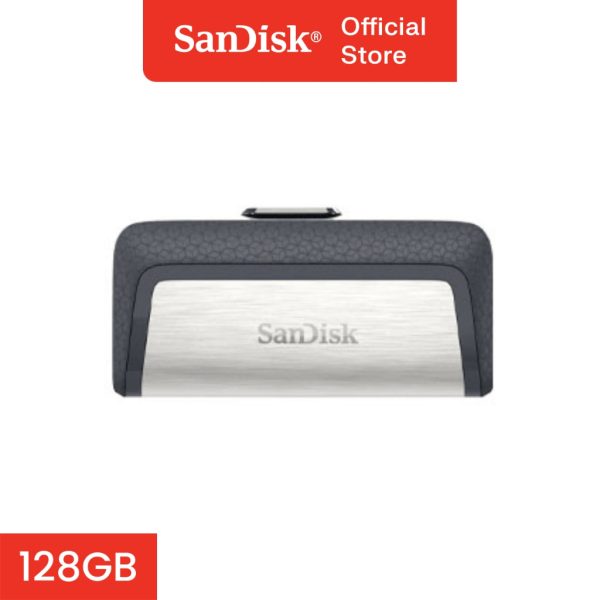 Sandisk SDDDC2 128GB Ultra Dual Drive OTG Type C USB 3.1  Connector Online Sale